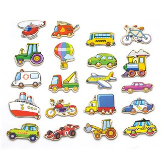 Magnetic vehicles - 20 pieces